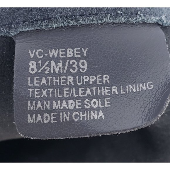 Vince Camuto Womens Size 8.5 Ankle Boot Micro Suede VC Webey Granite PEAK VERONA - Picture 9 of 9